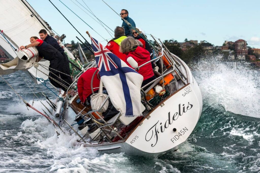 Fidelis on Sydney Harbour